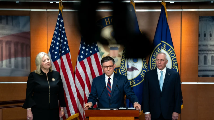 House Speaker Johnson and GOP Leadership Hold a News Conference