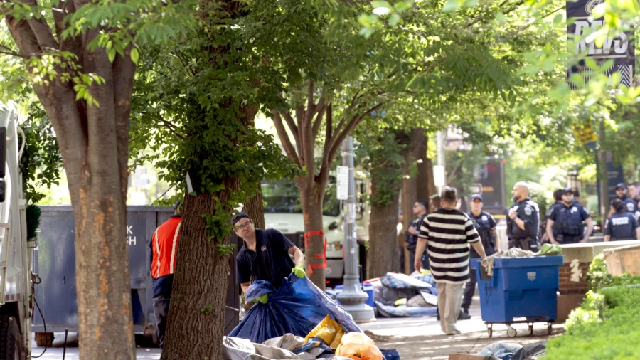 Police Clear GWU Pro-Palestinian Encampment, Prompting Cancellation of Congressional Hearing