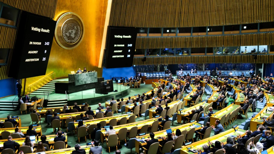 UN General Assembly Votes to Expand Palestinian Delegation's Status