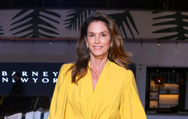 Cindy Crawford attends as Ketel One Vodka, Tequila Don Julio, and Mr Black Cold Brew Coffee Liqueur celebrate Miami Art Basel at Barneys New York's Anniversary Party at Nobu Miami in Miami Beach, Fla., on Dec. 9, 2023. (Dimitrios Kambouris/Getty Images for Ketel One)