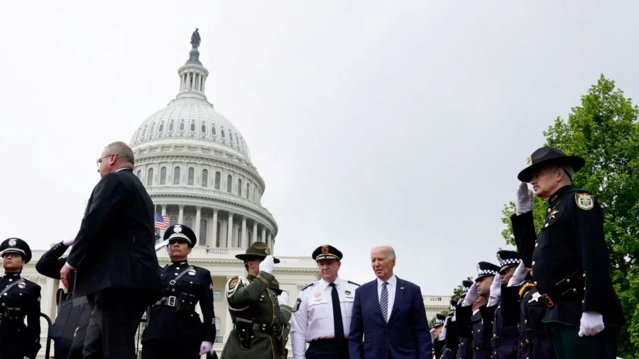 Biden Mourns Fallen Police at Memorial: ‘We Owe You as a Nation’