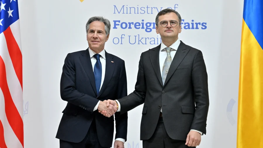 Blinken Announces $2 Billion Defense Aid During Visit to Ukraine
