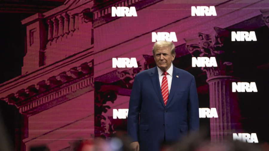 Trump Delivers Remarks at NRA Annual Meeting in Dallas