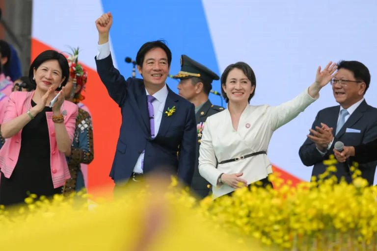Taiwan’s New President Sworn In, Calling on China to Stop Intimidation