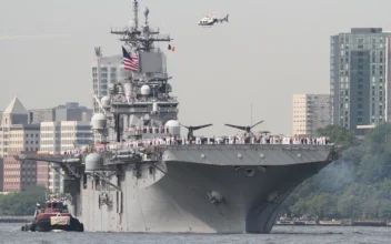 Annual Parade of Ships Arrives in NYC for Fleet Week