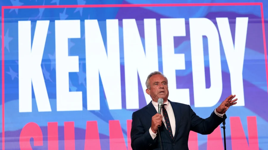 RFK Jr. Takes Aim at Trump, Biden in Libertarian Convention Address