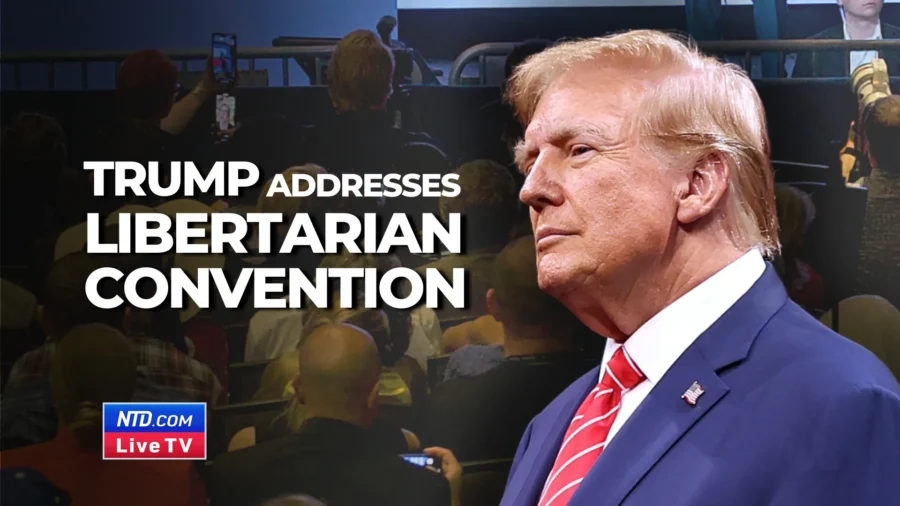 Trump Speaks at Libertarian National Convention in Washington
