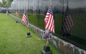 A Traveling Vietnam Memorial Wall