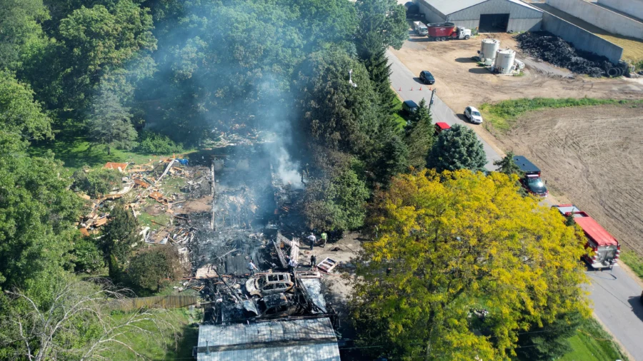 Wisconsin House Explosion Kills 2 and Authorities Say Reported Gunfire Was Likely Ignited Ammunition