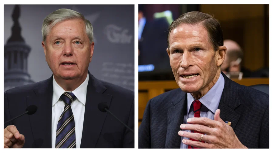 Sens. Graham, Blumenthal Speak on Designating Russia a State Sponsor of Terrorism