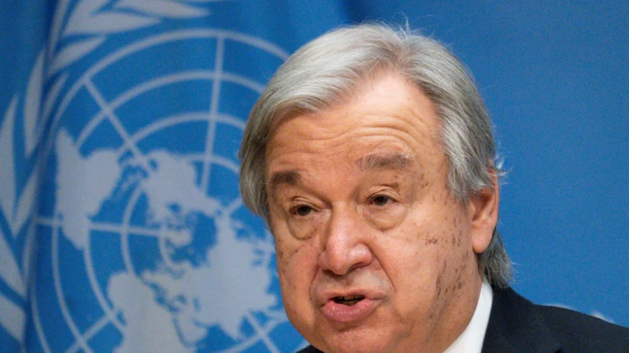 UN Secretary-General Holds Briefing on Global Information Integrity