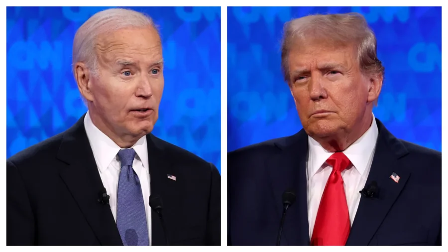 Trump, Biden Camps Sound Off in Debate ‘Spin Room’