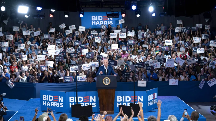 Biden Supporters at North Carolina Rally React to Debate