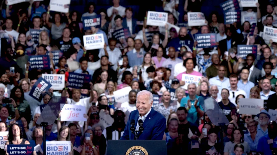 Biden Campaigns in North Carolina a Day After Presidential Debate