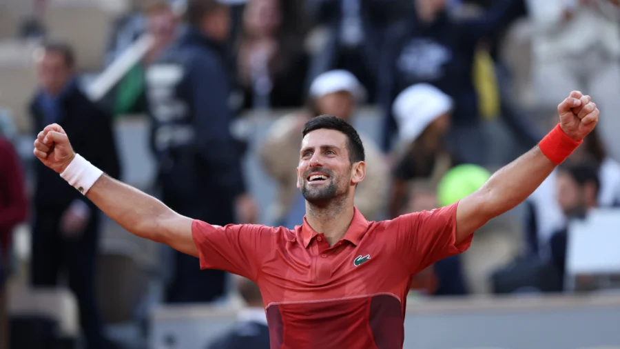 Djokovic Rallies Again, Moves Into French Open Quarterfinals