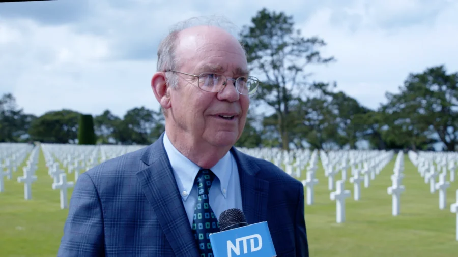 David Eisenhower Commemorating D-Day: 'The World Changed Here for the Better'