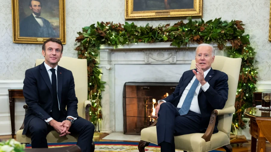 Macron and Biden Have State Dinner