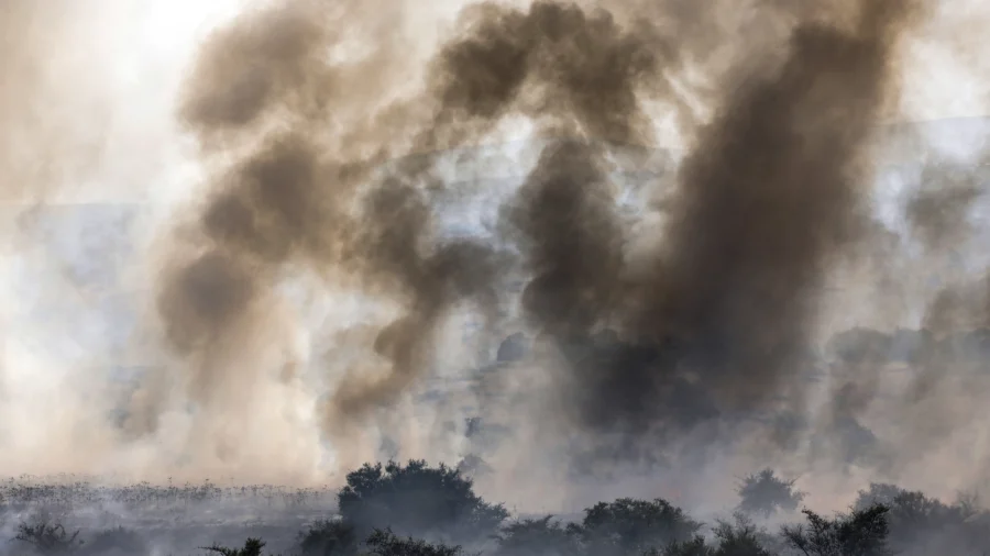 IDF: Hezbollah Fired 40 Projectiles, Some Causing Fires