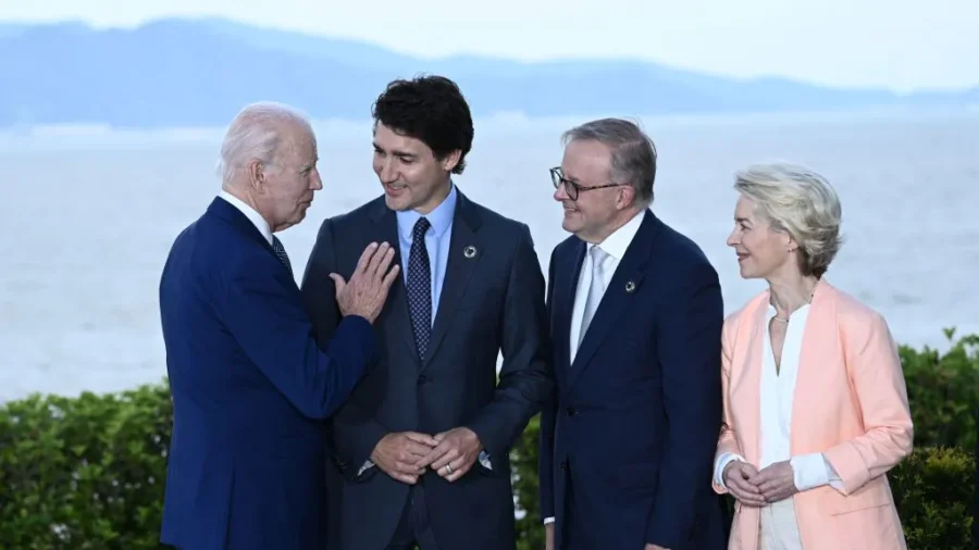 G7 Leaders Attend Final Session of the Summit in Italy