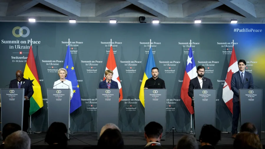 'Summit on Peace in Ukraine' Closing News Conference