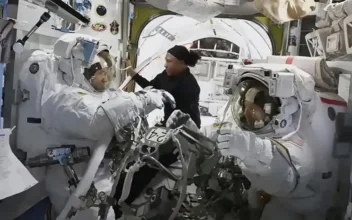 NASA Astronauts Perform a Spacewalk Outside the ISS