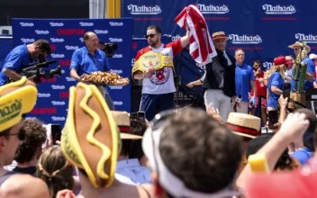 Patrick Bertoletti Wins His First Men’s Title at Annual Nathan’s Hot Dog Eating Contest