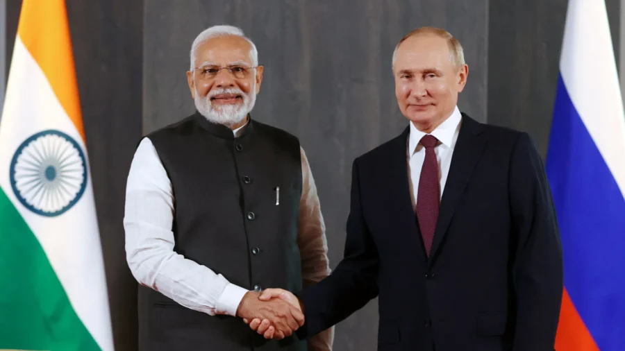 India’s Modi to Visit Russia, Hold Talks With Putin This Week