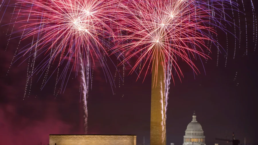 Fireworks Light Up the Skies Across the US as Americans Celebrate July 4th