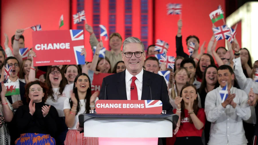 Labour Win Landslide Victory in UK Election