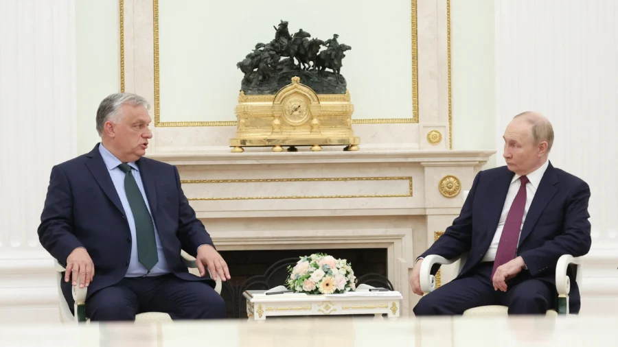 Hungary's Orban Meets Putin in Push for Peace Talks on Russia-Ukraine War