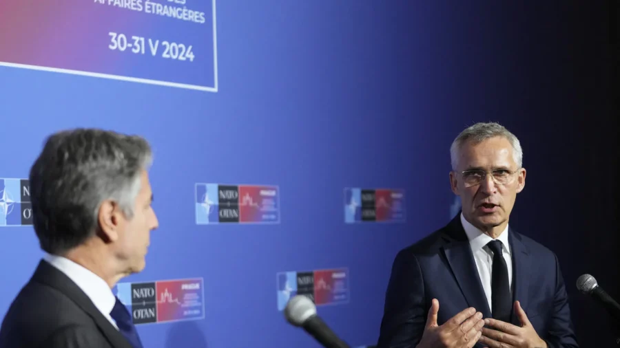 Blinken Meets With NATO Secretary General Jens Stoltenberg