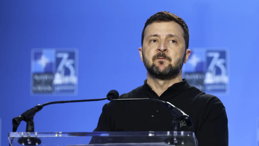 Zelenskyy Calls on NATO Allies to Remove Restrictions on Strikes Into Russia