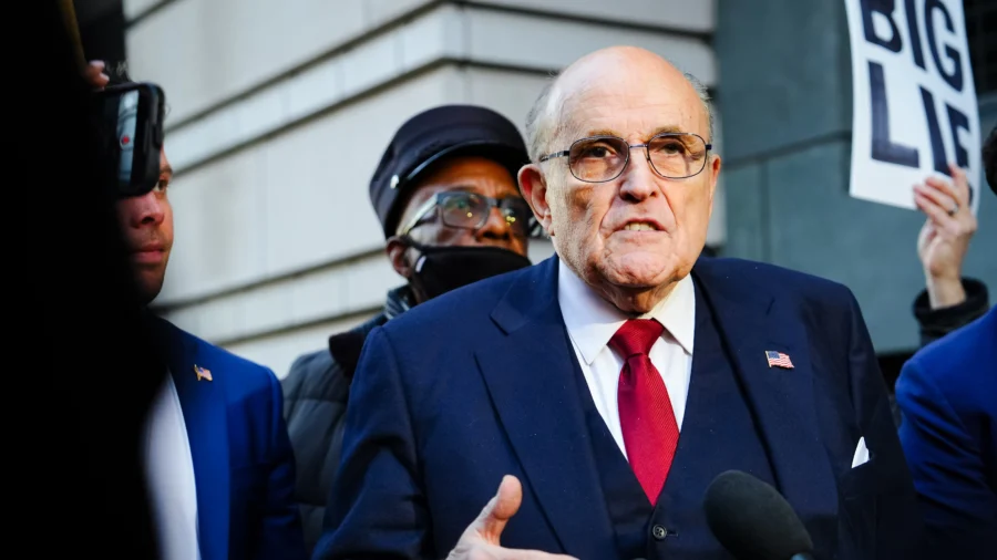 New York Judge Tosses Rudy Giuliani Bankruptcy Case