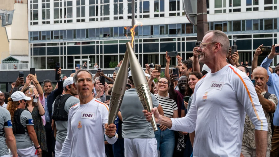 Olympic Flame Arrives in Paris as Countdown to 2024 Games Begins