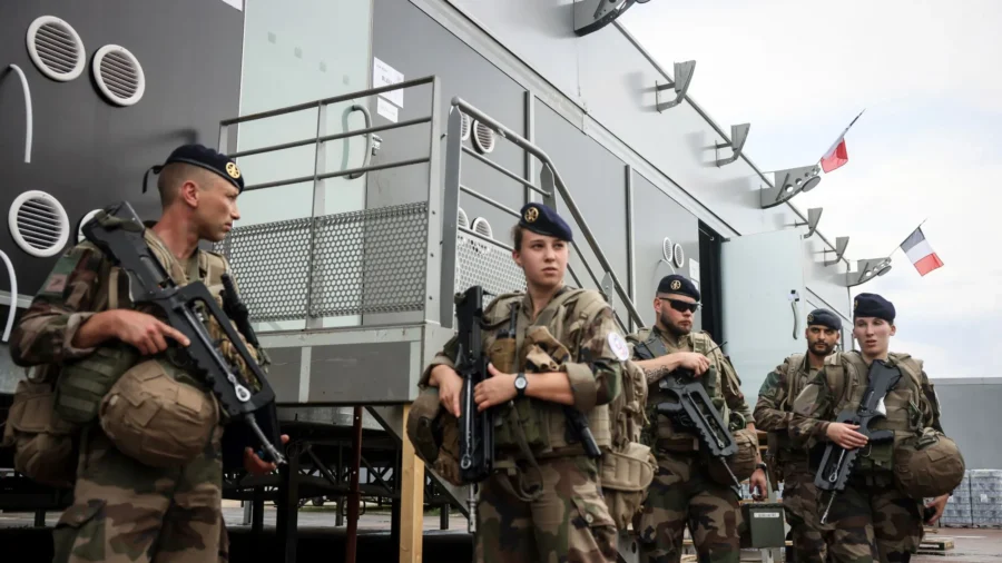 French Soldier Stabbed While Patrolling Paris Ahead of the 2024 Olympics