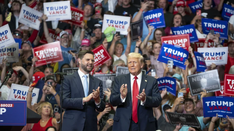 Trump, Vance Hold First Rally Since Assassination Attempt
