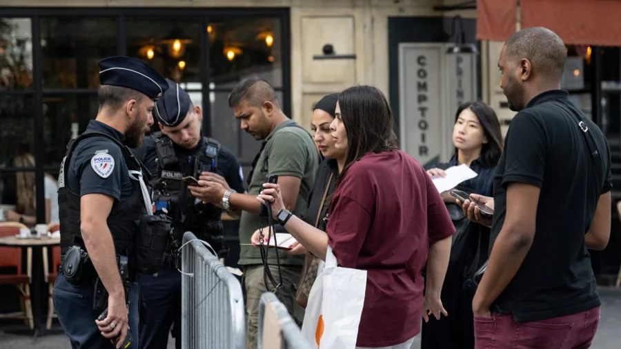 Central Paris Becomes 'Fortress City' With QR Codes, Checkpoints