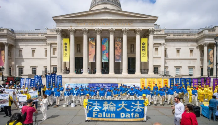 London Parade Marks 25 Years of Falun Gong Persecution