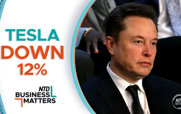 Tesla Stock Plummets After Net Income Falls 45 Percent; Tech Outage Caused by &#8216;Bug&#8217;: CrowdStrike | Business Matters Full Broadcast (July 24)