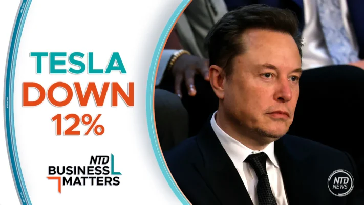 Tesla Stock Plummets After Net Income Falls 45 Percent; Tech Outage Caused by ‘Bug’: CrowdStrike | Business Matters Full Broadcast (July 24)