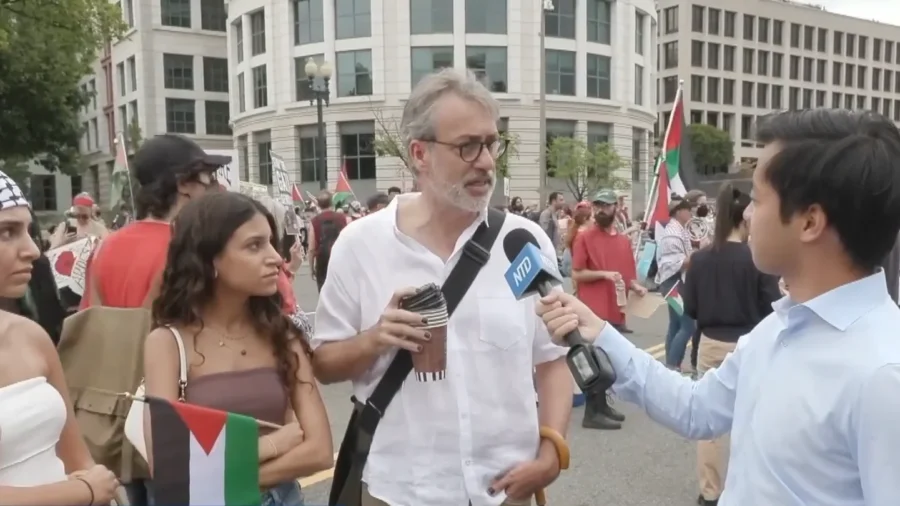 Protesters React to Netanyahu's Capitol Visit