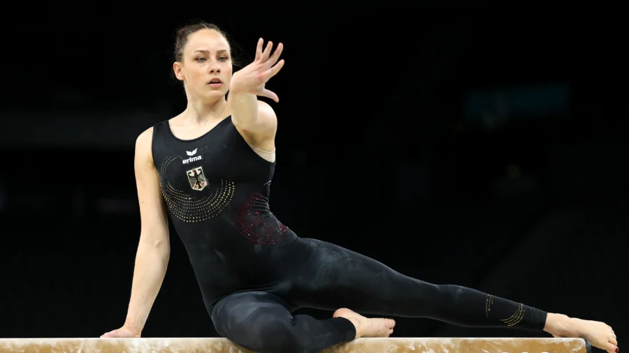 German Gymnasts Choose Full-Body Suits for Comfort, Freedom