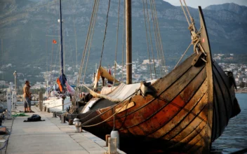 Viking Ship Navigating Seafarers’ Ancient Routes Berths in Adriatic