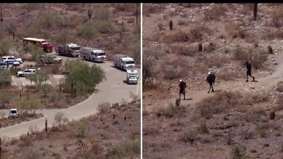 Group of 13 Hikers Rescued After Getting Lost on Arizona Hiking Trail in Extreme Heat