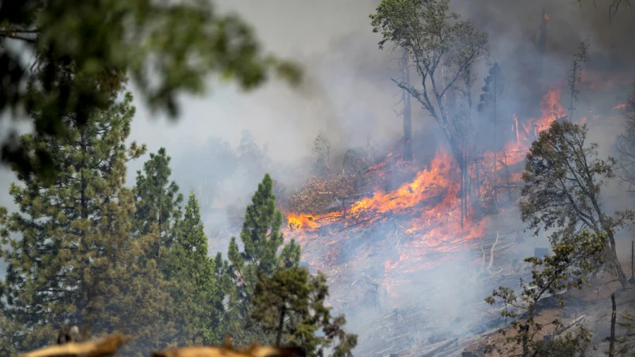 Crews Battle Wildfires Across US West and Fight to Hold Containment Lines