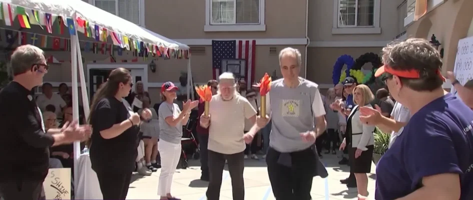 Los Angeles’ Elderly Compete in Mock Olympics