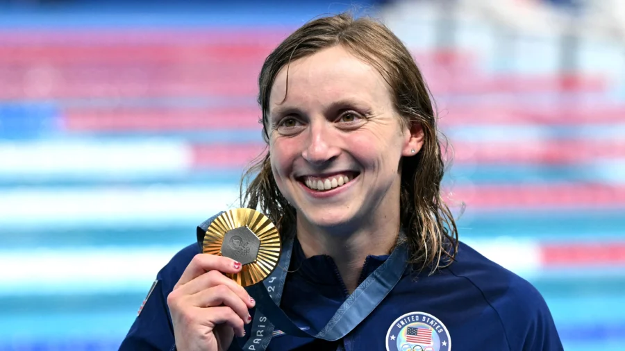 Paris Olympics Day 5: Ledecky Wins 1,500-Meter Freestyle