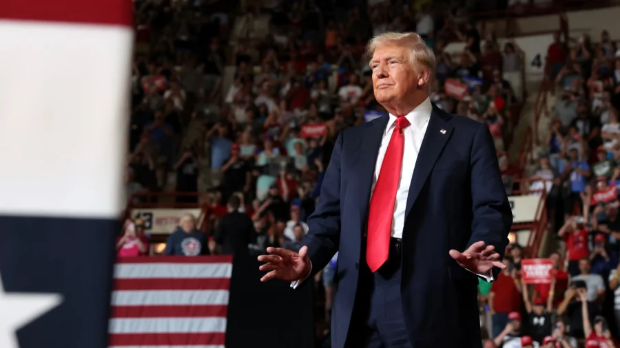 Trump Rallies in Harrisburg, Pennsylvania