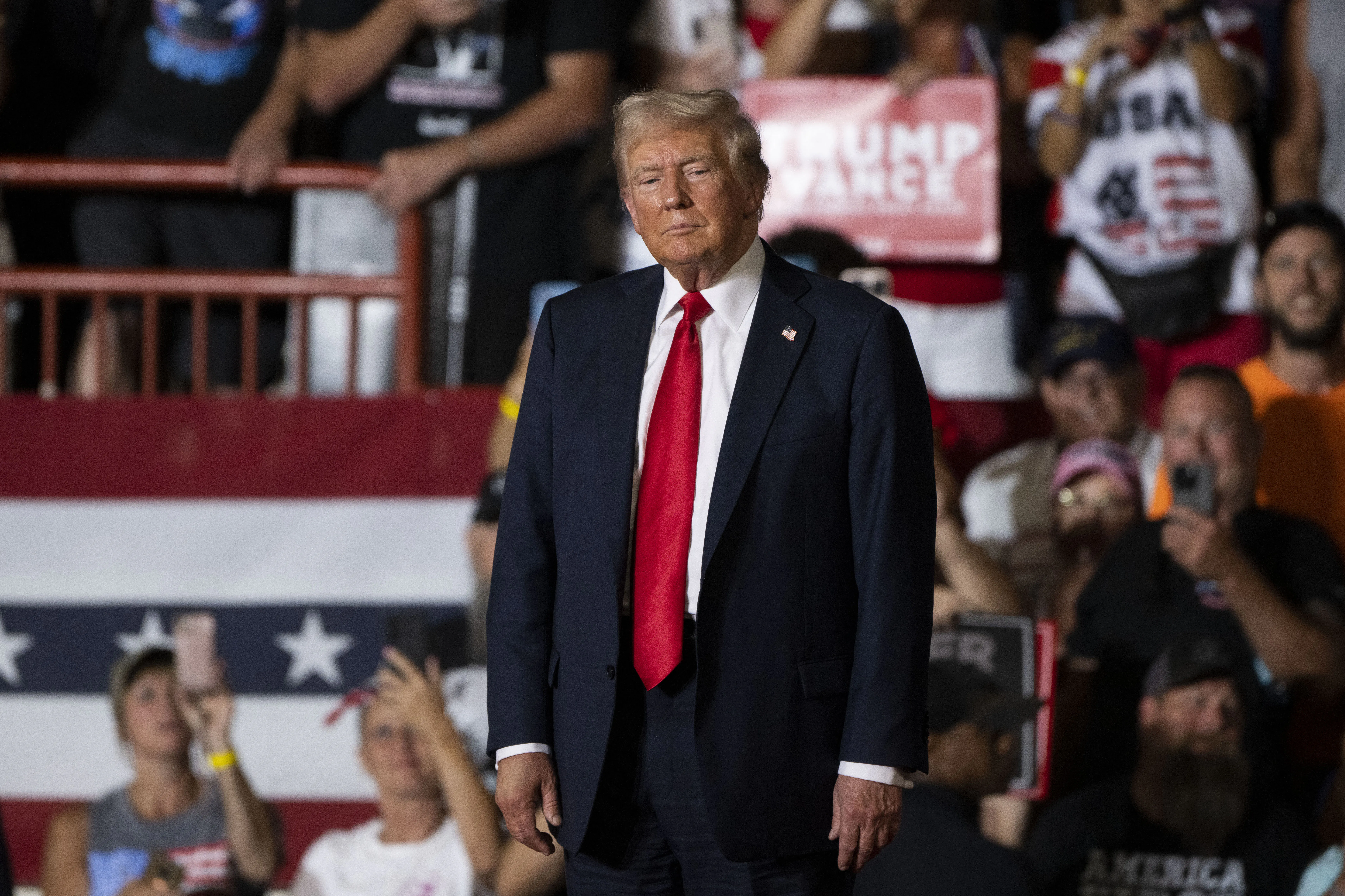 Trump, Back in Pennsylvania After Assassination Attempt, Contrasts His Track Record With Harris’s