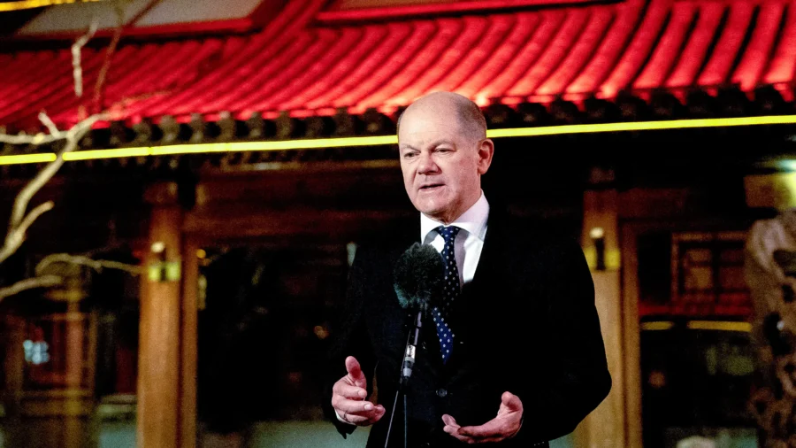 German Chancellor Scholz Gives Statement on Prisoner Swap